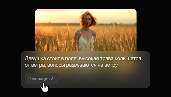 Настройте видео